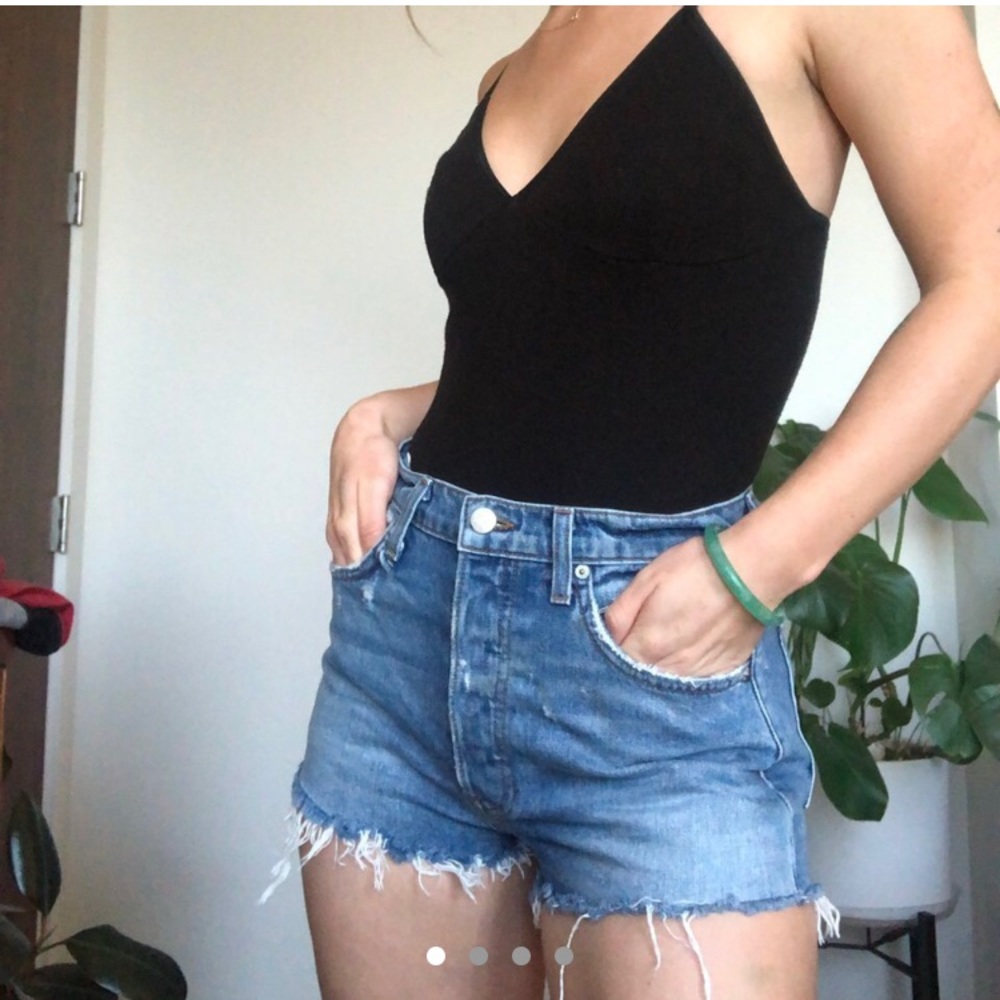 Reformation Jean shorts